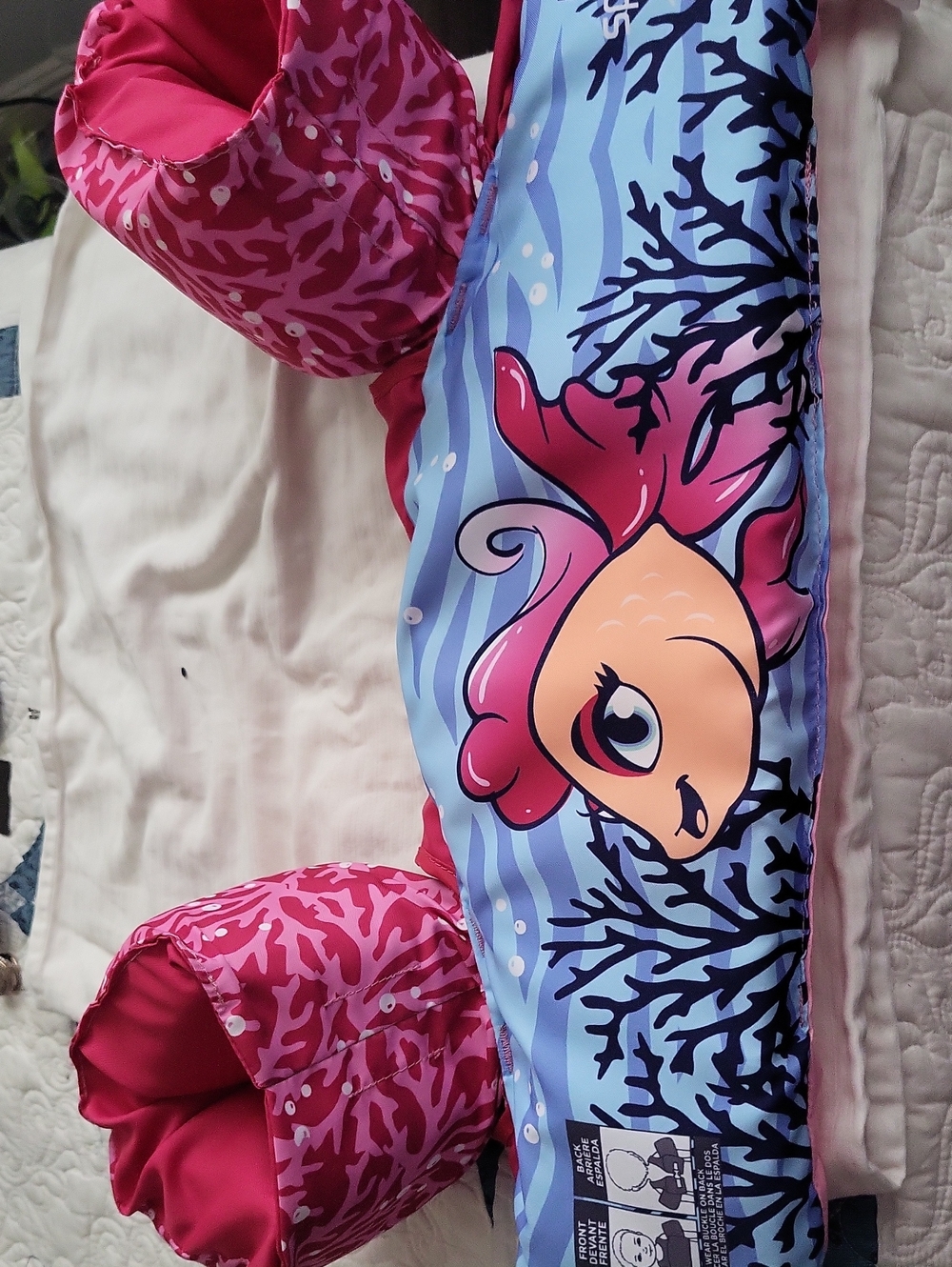 Speedo Kids Blue Swim Floatation Vest - Up To 55 Lbs